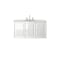 James Martin Vanities Athens 48in Single Vanity, Glossy White w/ 3 CM Eternal Jasmine Pearl Quartz Top E645-V48-GW-3EJP - alternate 5